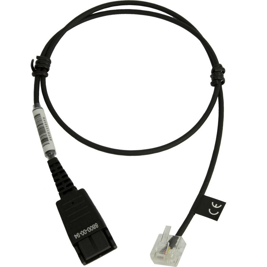Jabra 8800-00-94 LINK straight Mod QD Cord 
