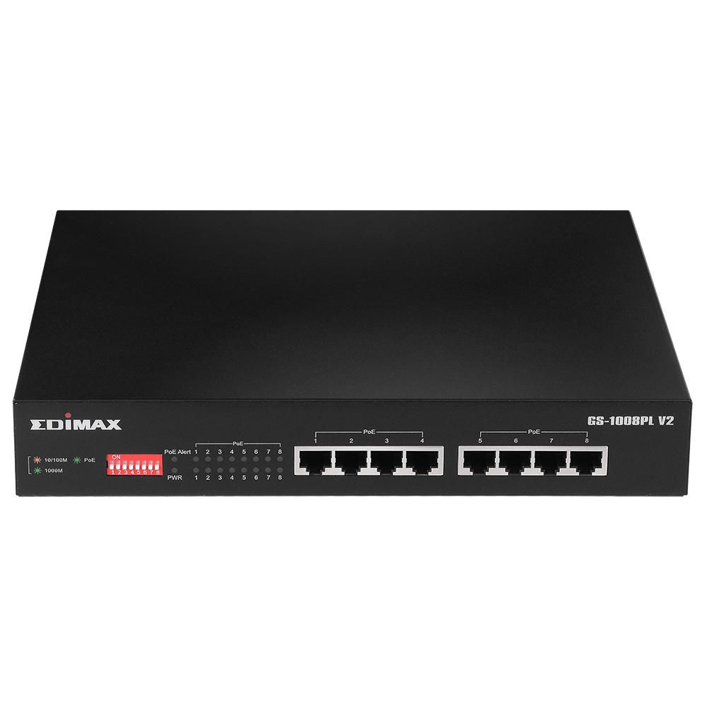 Edimax W126087958 GS-1008PL V2 network switch 