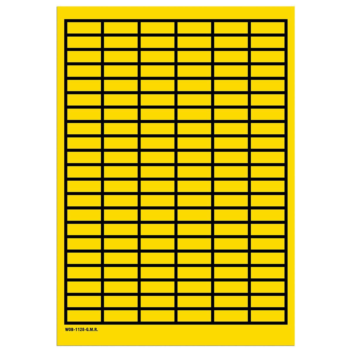 Blank Write-On Labels on