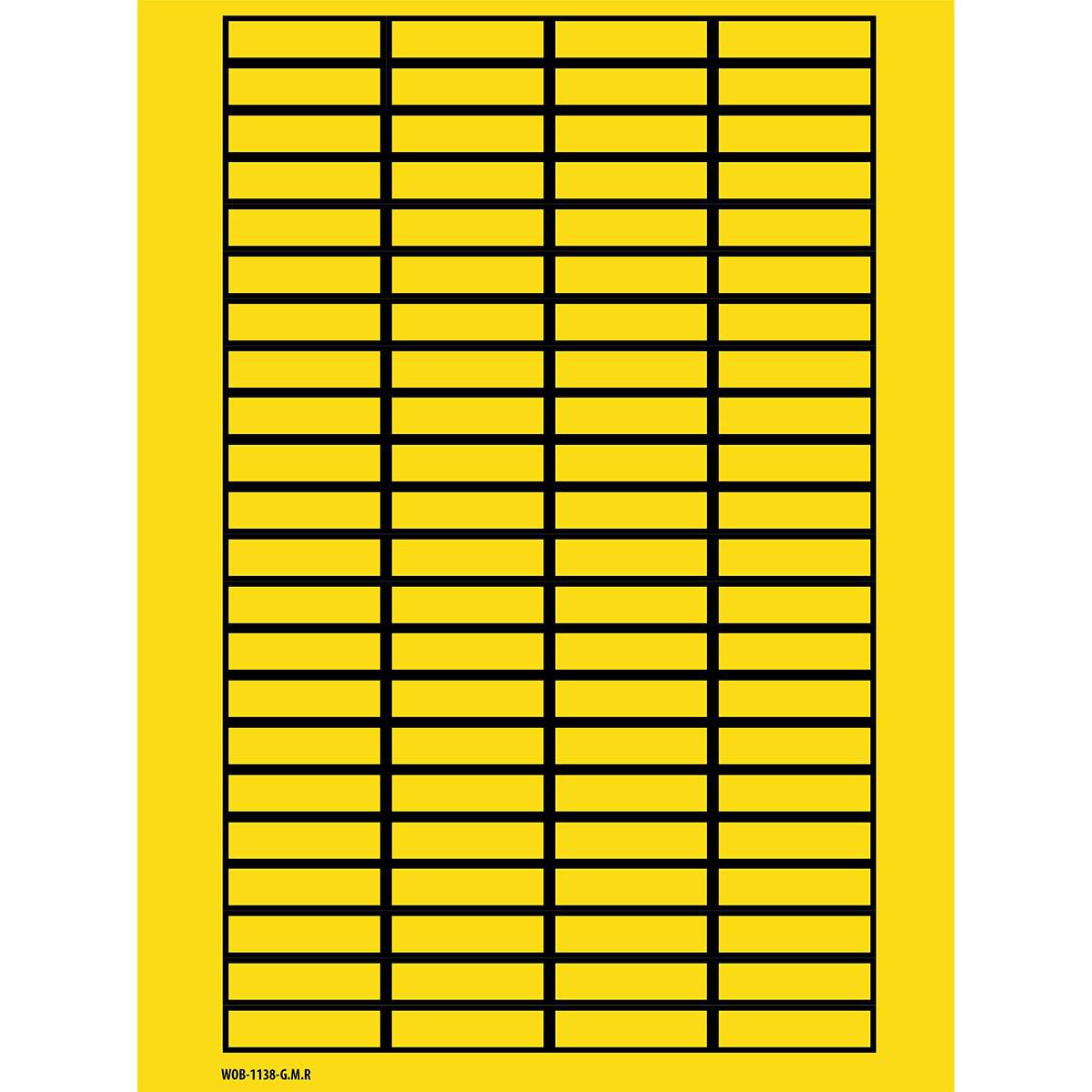 Blank Write-On Labels on