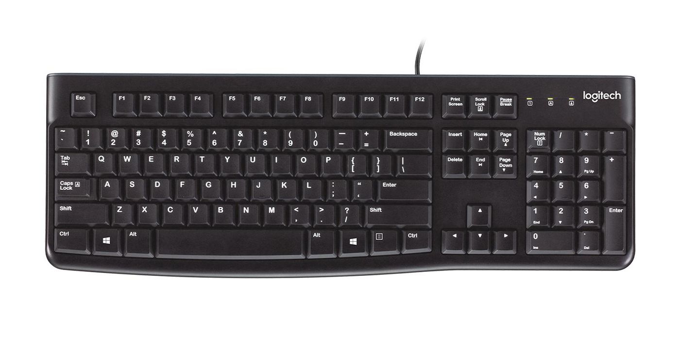 Logitech 920-002524 K120 Keyboard, UK, OEM 