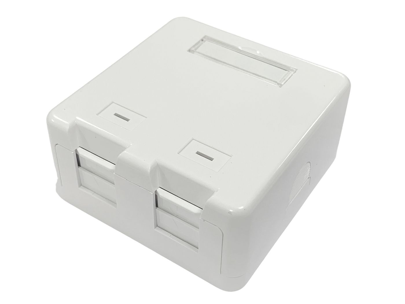 Surface mount box for 2 x