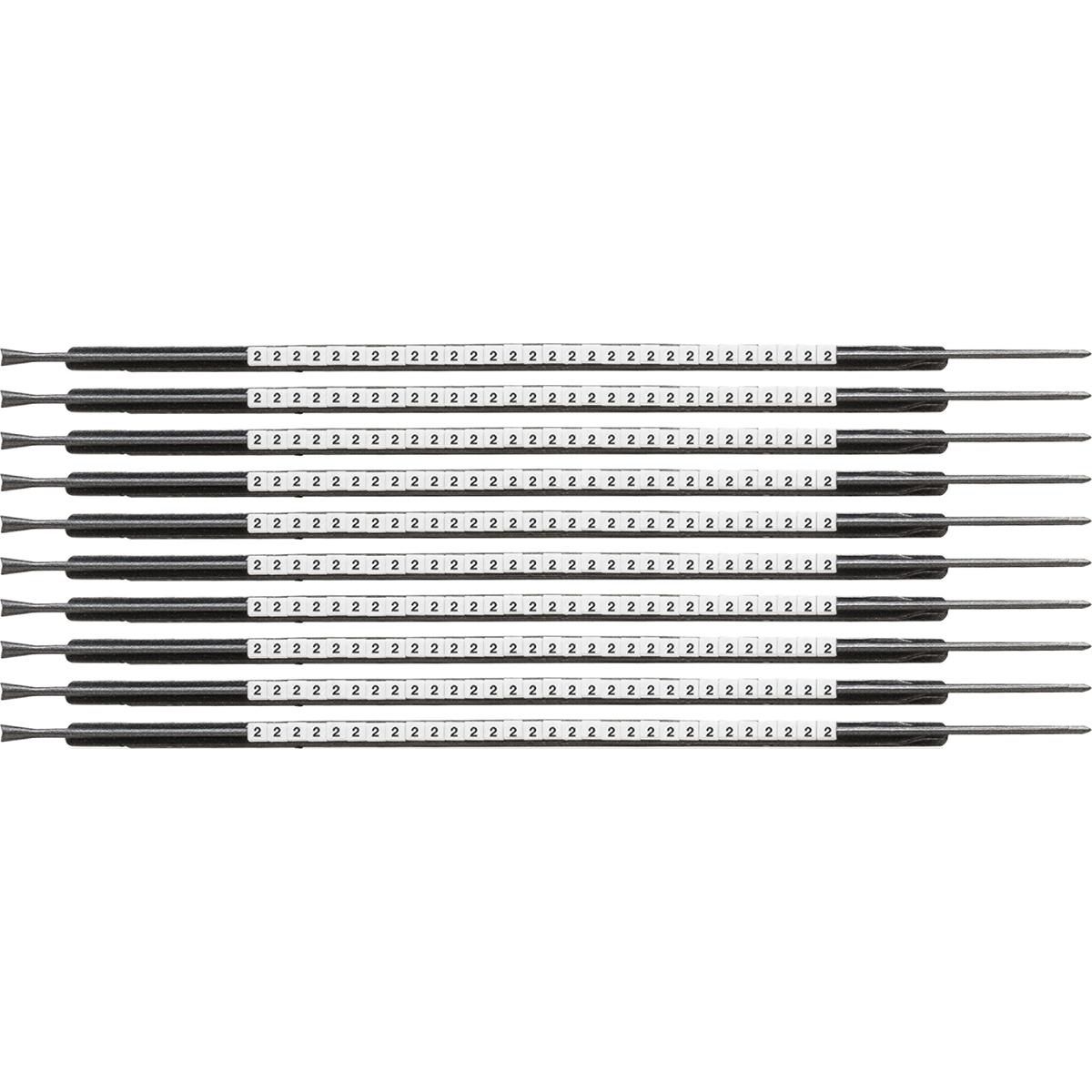 Brady SCN-05-2 W126057108 Clip Sleeve Wire Markers 