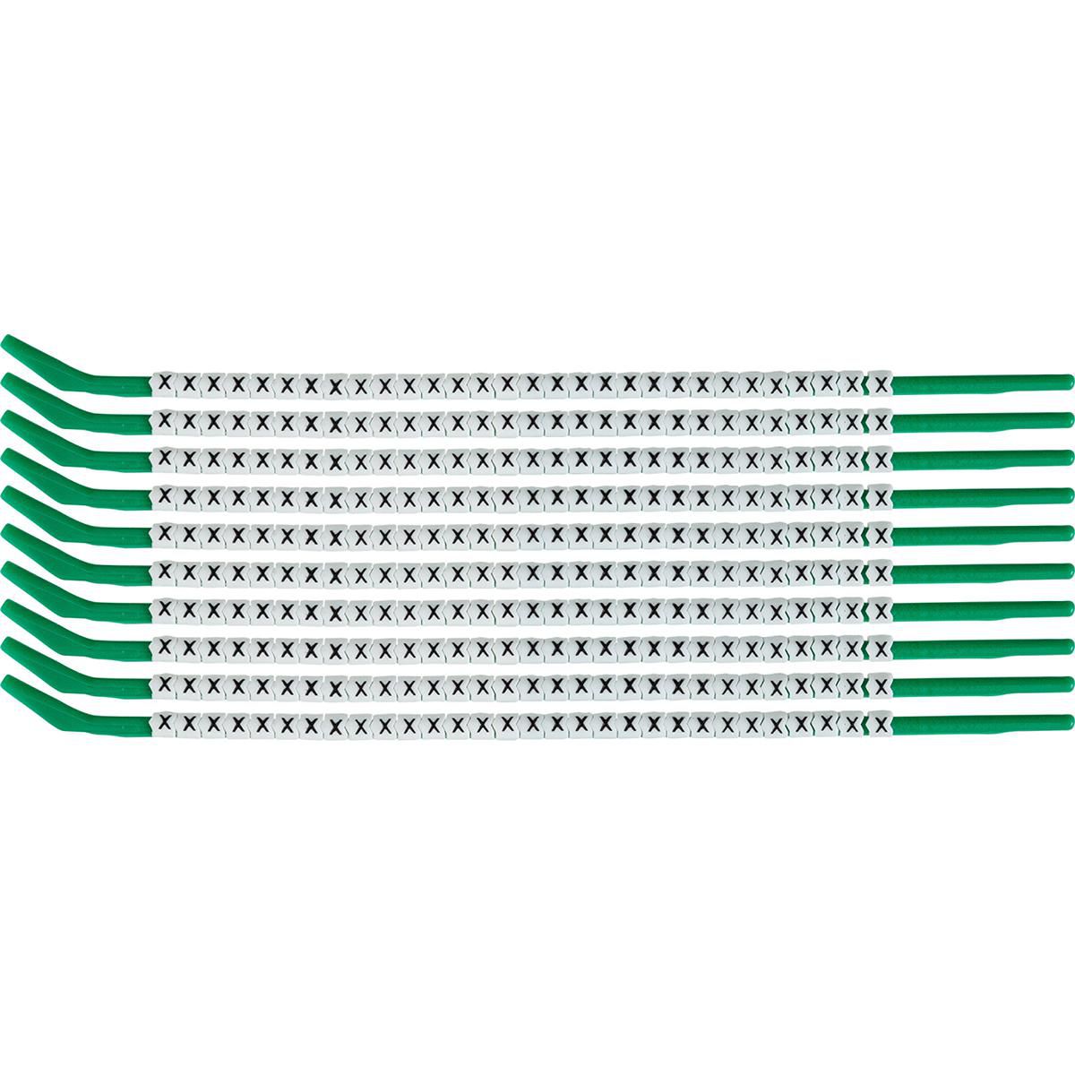 Brady SCN-09-X W126057142 Clip Sleeve Wire Markers 