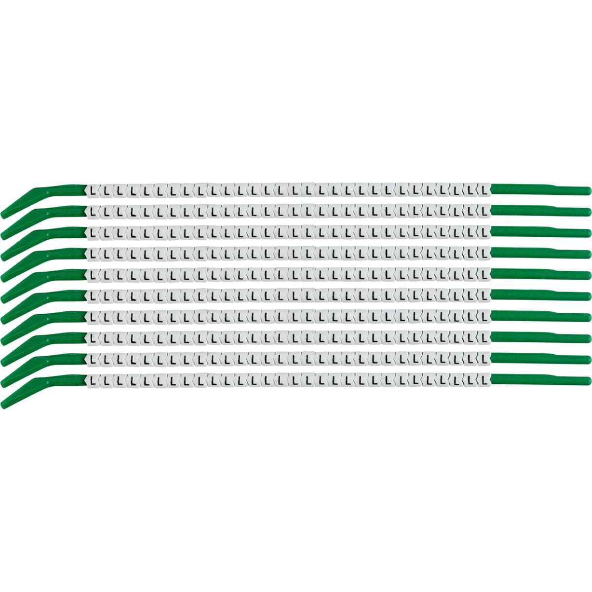 Brady SCN-09-L W126057256 Clip Sleeve Wire Markers 