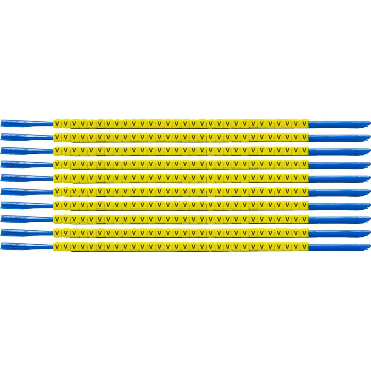 Brady SCNG-07-V W126057562 Clip Sleeve Wire Markers 