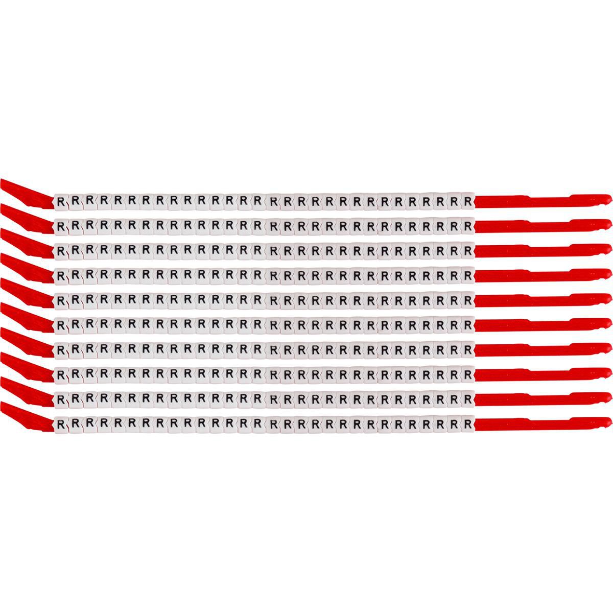 Brady SCN-10-R W126057237 Clip Sleeve Wire Markers 