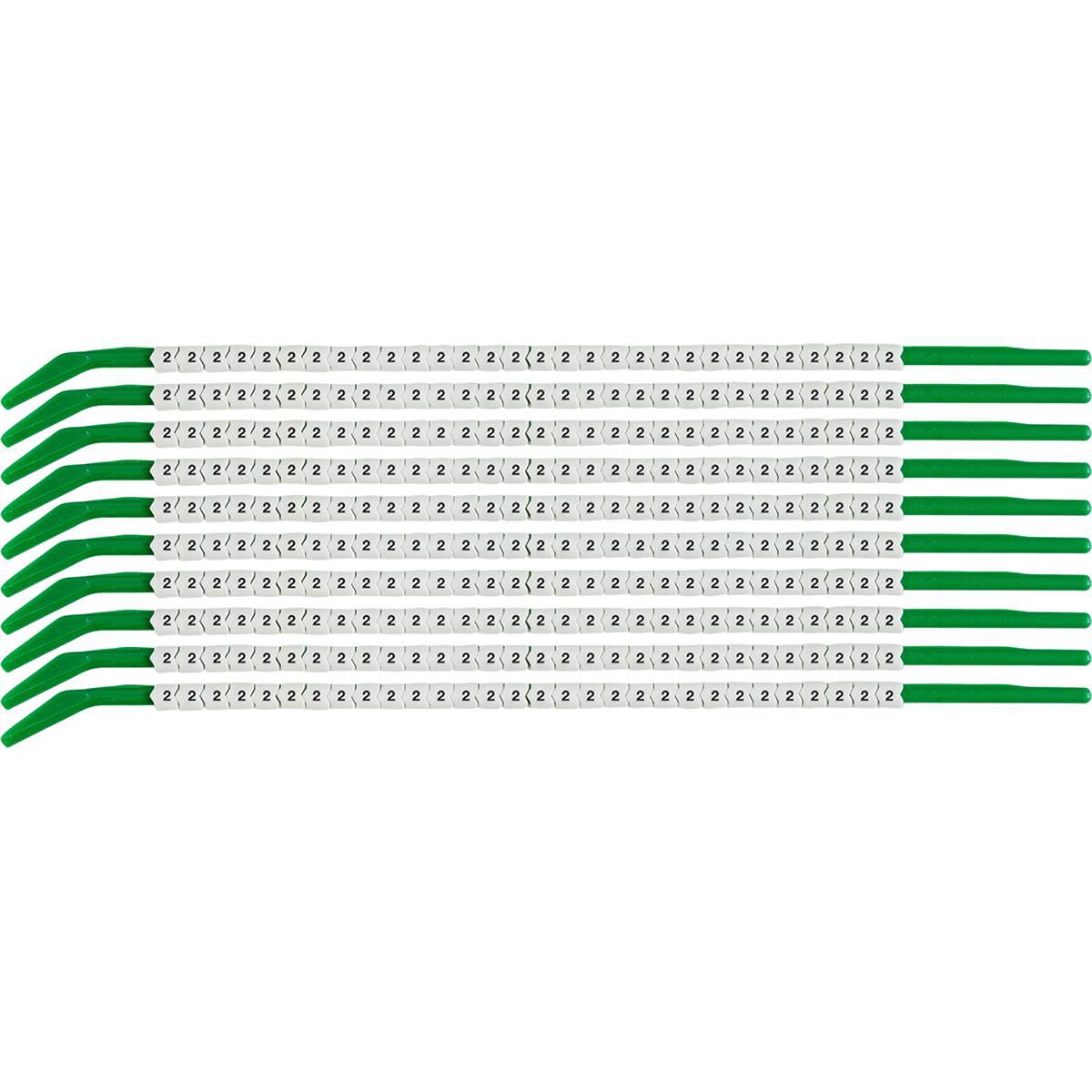 Brady SCN-09-2 W126057248 Clip Sleeve Wire Markers 