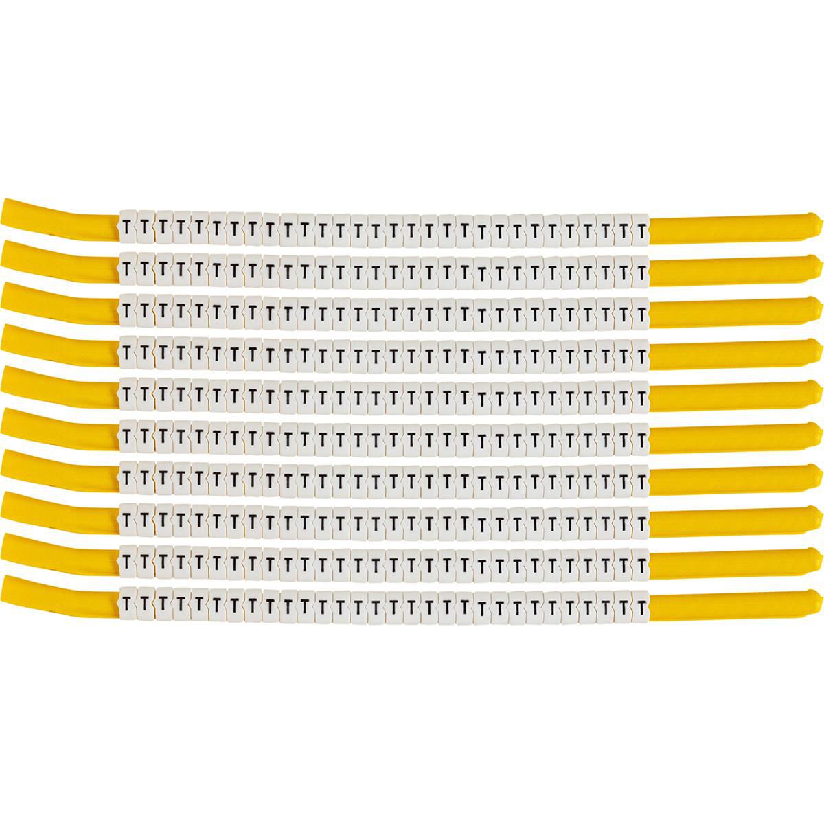 Brady SCN-18-T W126057921 Clip Sleeve Wire Markers 