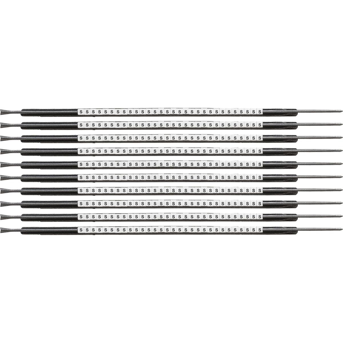 Brady SCN-05-S W126066268 Clip Sleeve Wire Markers 