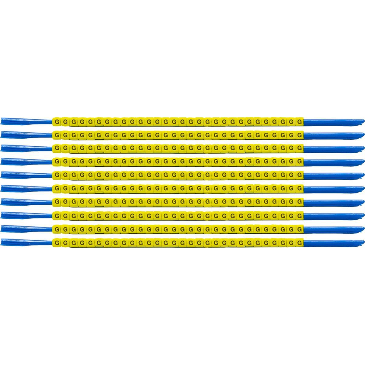 Brady SCNG-07-G W126057549 Clip Sleeve Wire Markers 