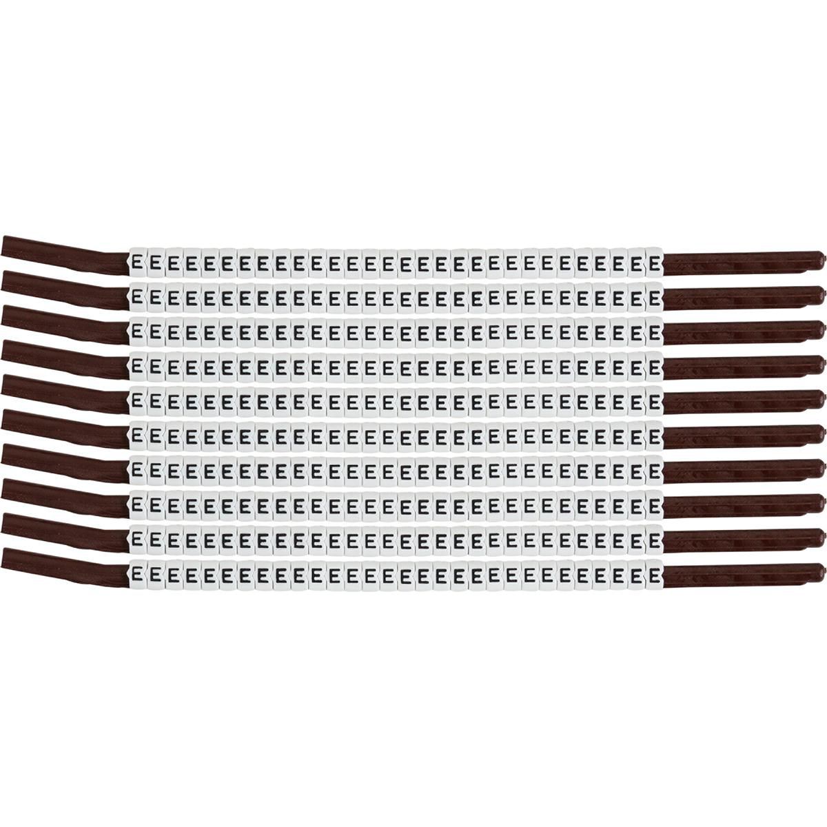 Brady SCN-15-E W126057709 Clip Sleeve Wire Markers 
