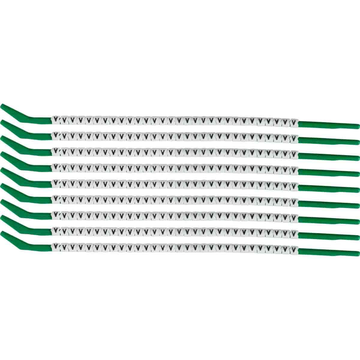 Brady SCN-09-V W126057140 Clip Sleeve Wire Markers 