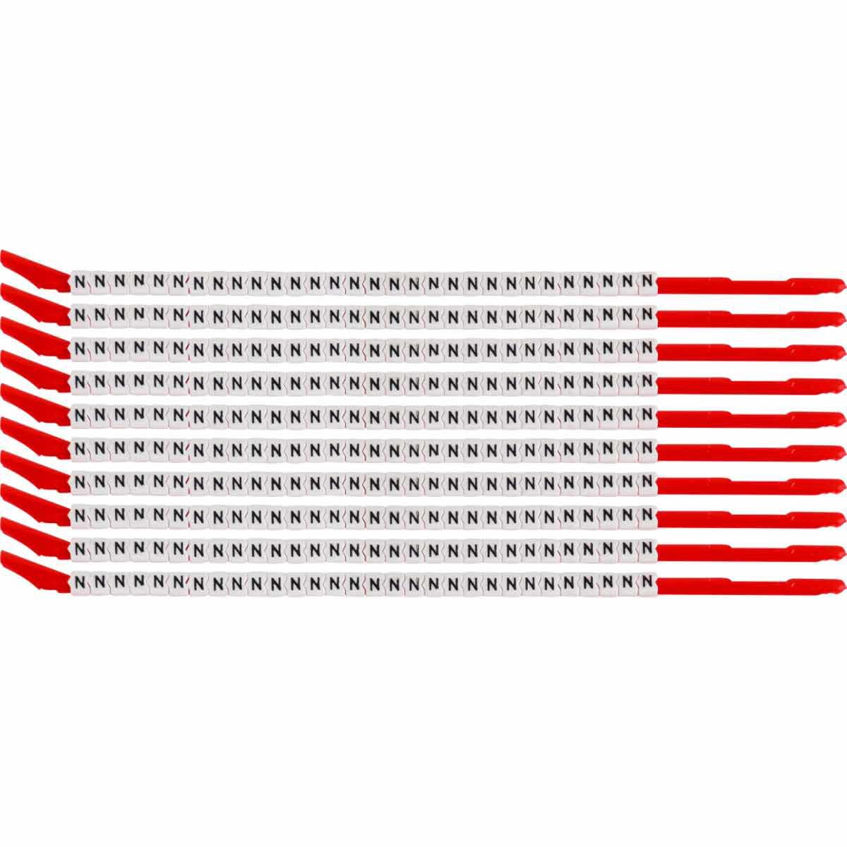 Brady SCN-10-N W126057234 Clip Sleeve Wire Markers 