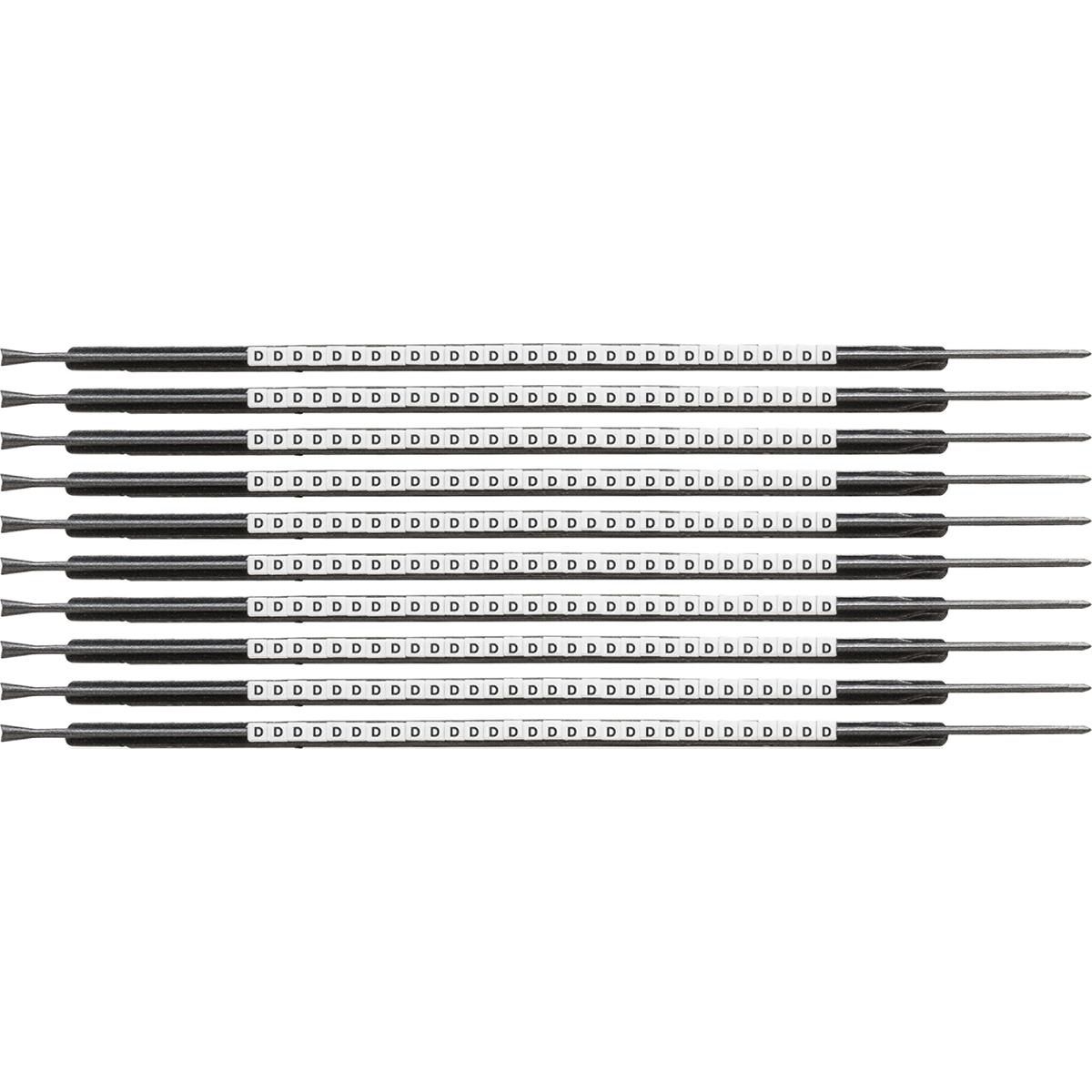 Brady SCN-05-D W126057481 Clip Sleeve Wire Markers 