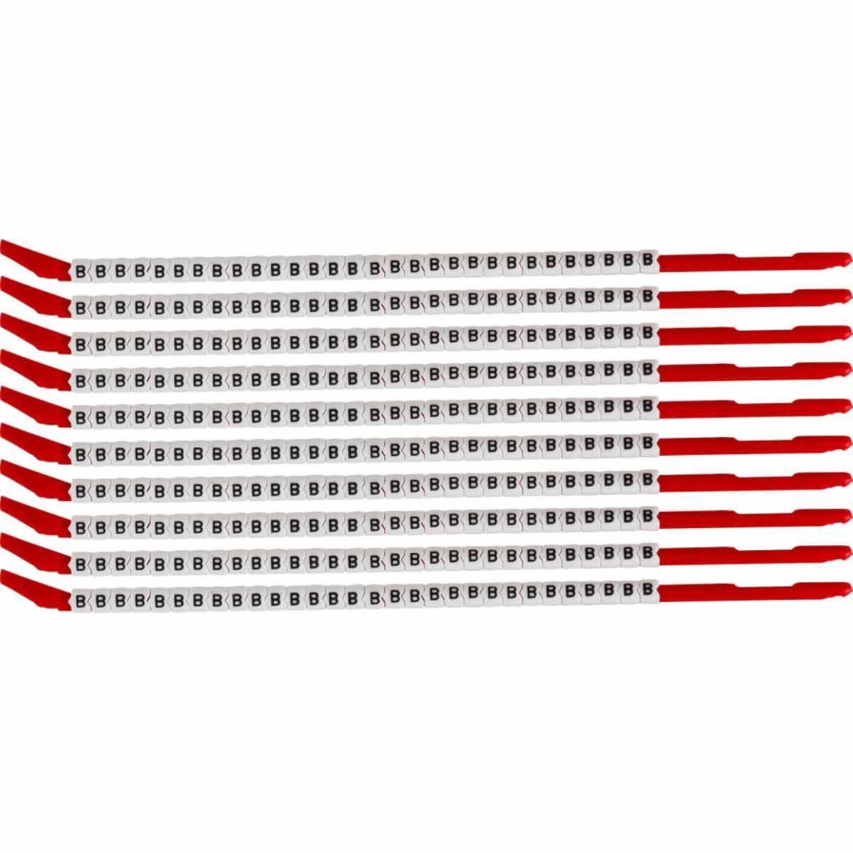 Brady SCN-10-B W126057524 Clip Sleeve Wire Markers 