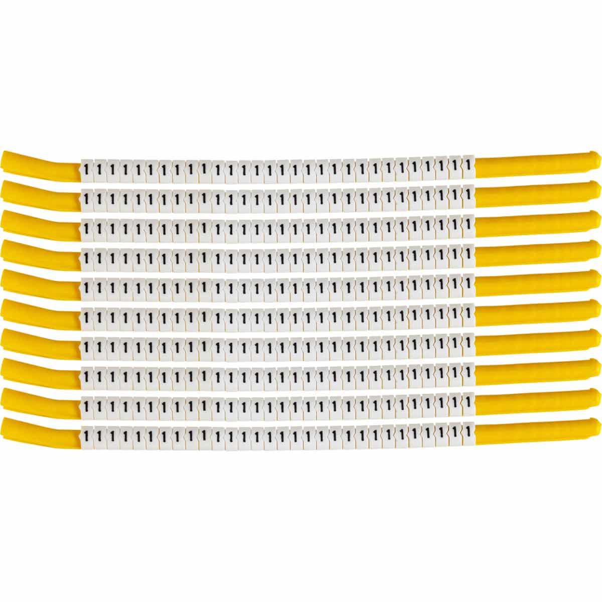 Brady SCN-18-1 W126057897 Clip Sleeve Wire Markers 