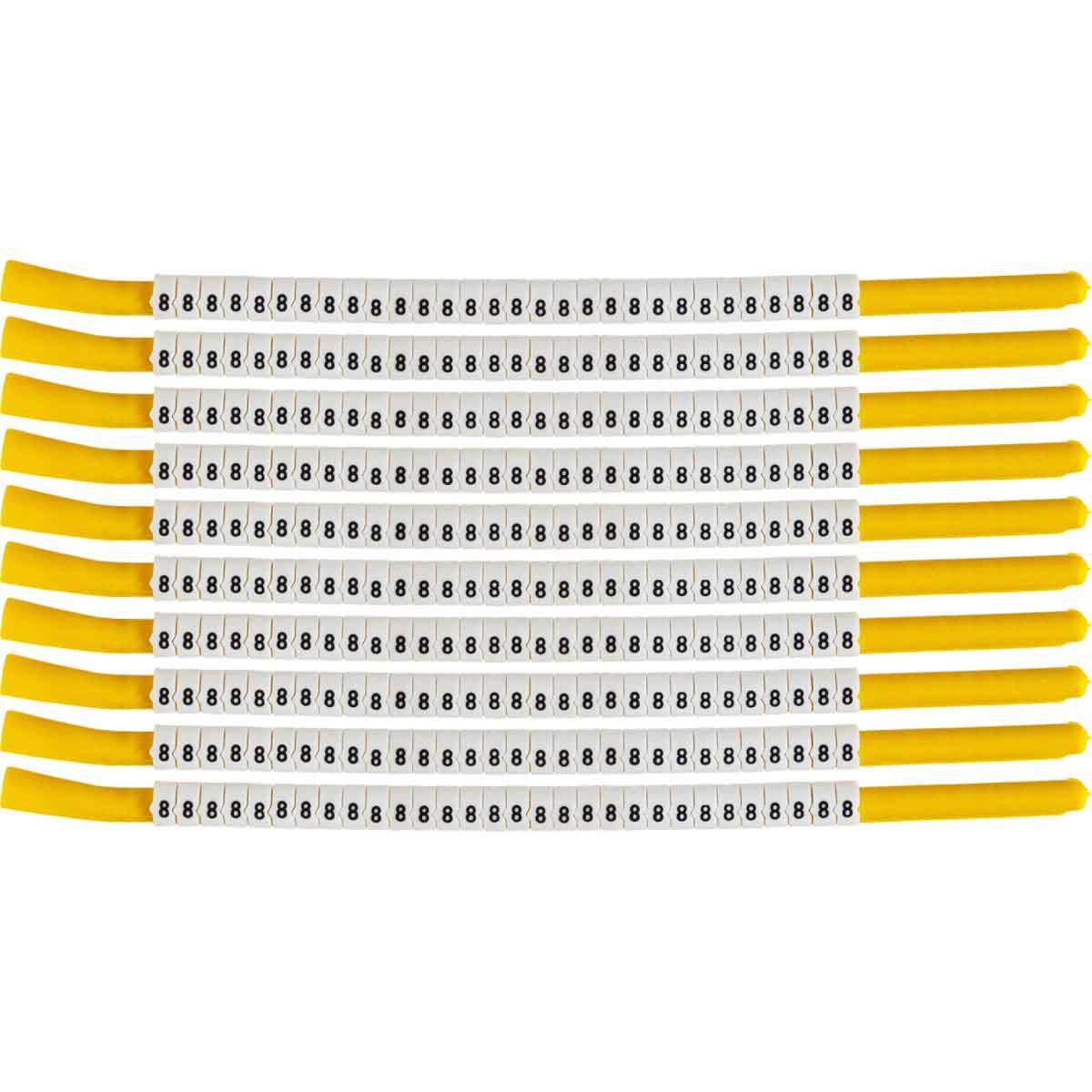 Brady SCN-18-8 W126057904 Clip Sleeve Wire Markers 