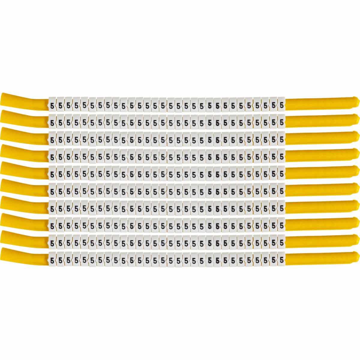 Brady SCN-18-5 W126057901 Clip Sleeve Wire Markers 