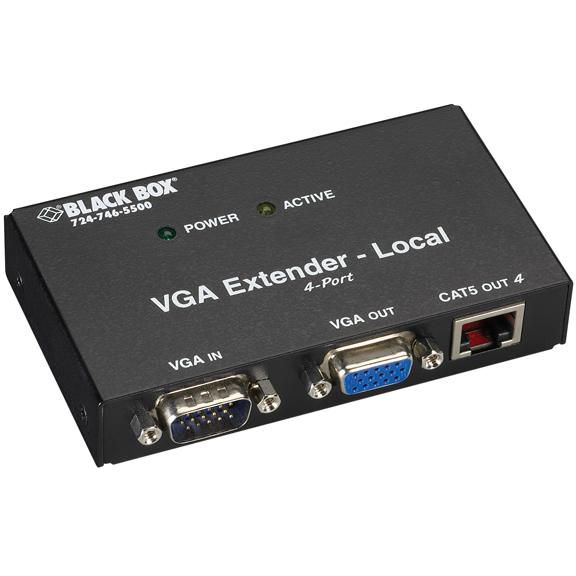 Black-Box AC555A-4-R2 W126112589 VGA TRANSMITTER 4 PORT 