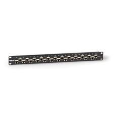 CAT6A 24 PORT FEEDTHRU PANEL - C6AFP70S-24