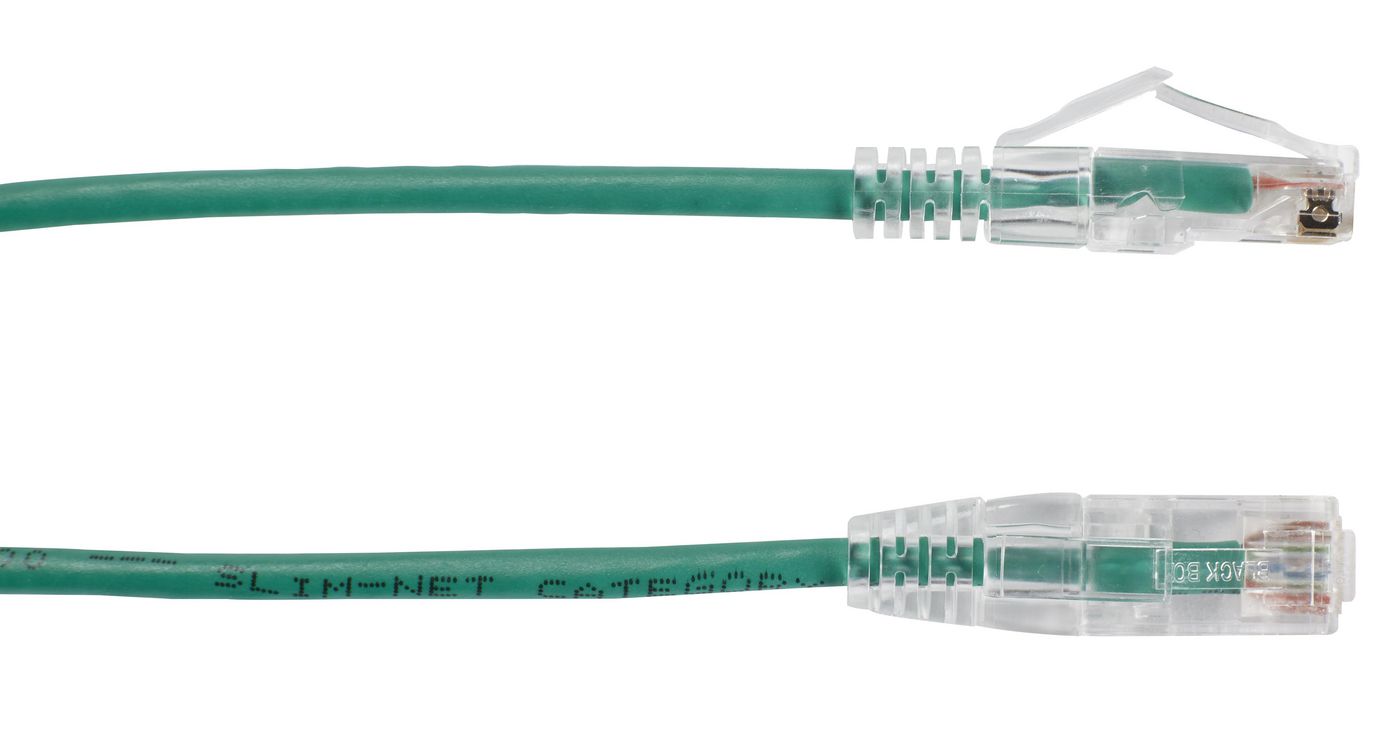 Ultra-thin Patch Cable - CAT6a - Utp - 28awg 250MHz - 2m - Green
