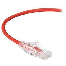 Ultra-thin Patch Cable - CAT6a - Utp - 28awg 250MHz - 1m - Red