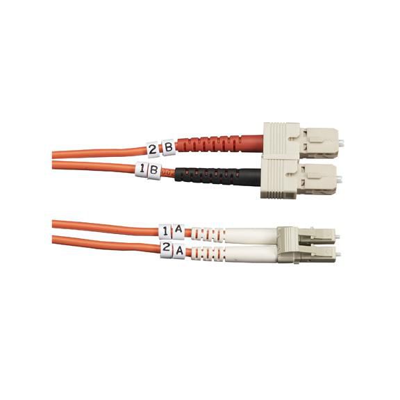 OM2 LC-SC DUPLEX ORANGE 10M - EFE051-010M