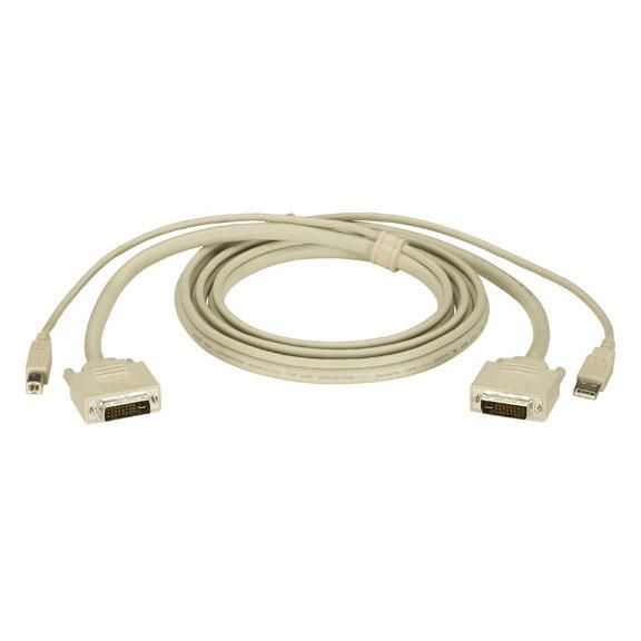 Black-Box EHN900024U-0010 W126116064 CABLE DVI AND USB CABLE 10FT 