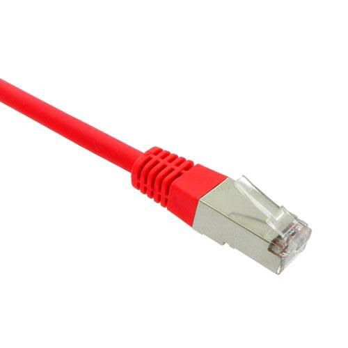 Patch Cable - Cat5e - F/utp - 350MHz - 1m - Red