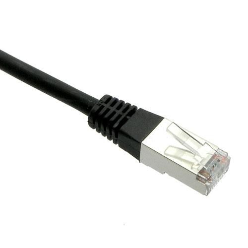 Patch Cable - Cat5e - F/utp - 350MHz - 1.5m - Black