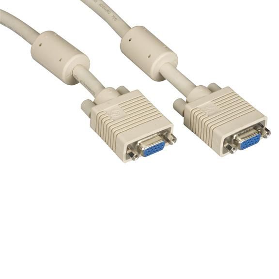 VGA VIDEO CABLE W/ FERRITE