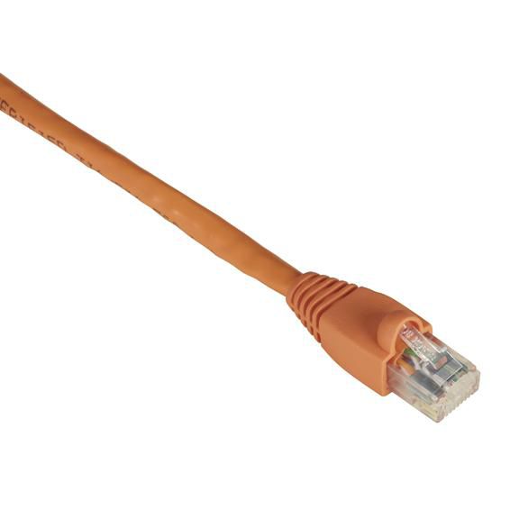 Black Box CAT6 SNAGLESS ORANGE 10FT