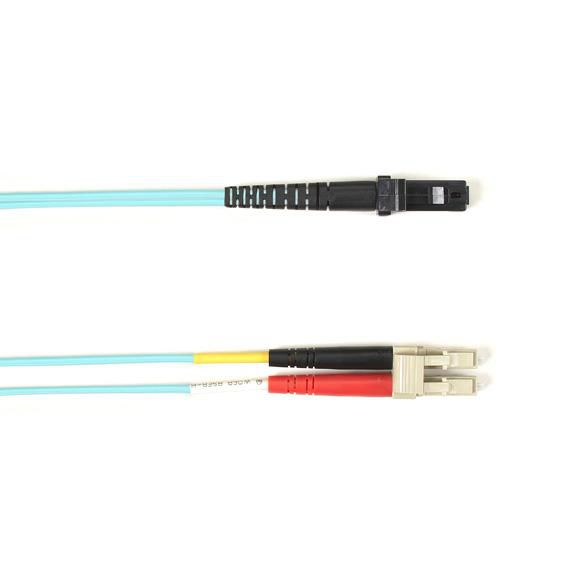 50 MM FO PATCH CABLE DUPLX, - FOCMP50-010M-LCMT-AQ