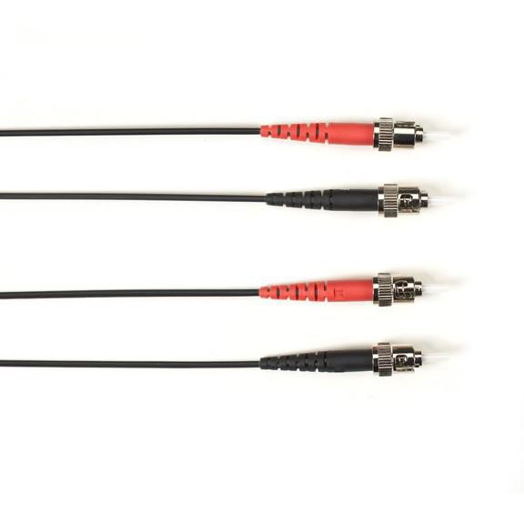 10 GIG MM FO PATCH CABLE - FOCMR10-003M-STST-BK