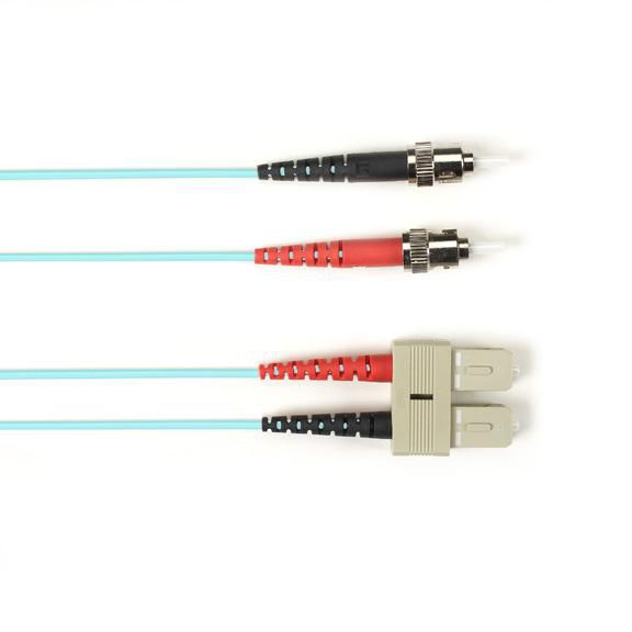 10 GIG MM FO PATCH CABLE - FOCMR10-010M-STSC-AQ