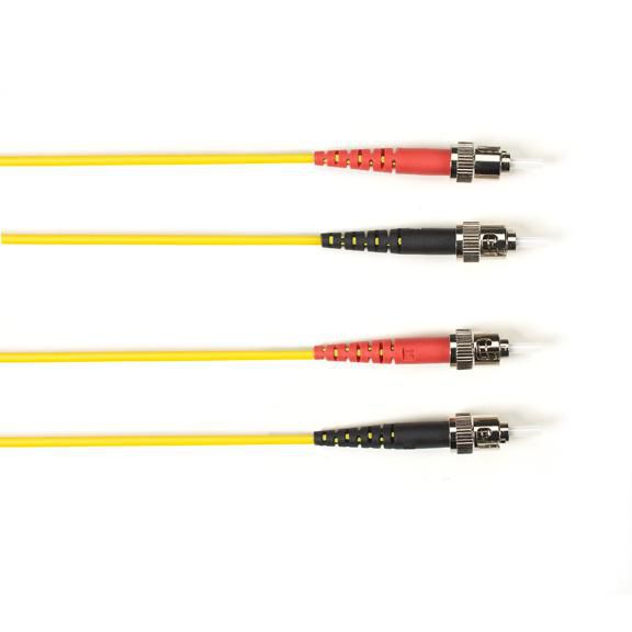 SM FO PATCH CABLE DUPLX, PVC, - FOCMRSM-001M-STST-YL