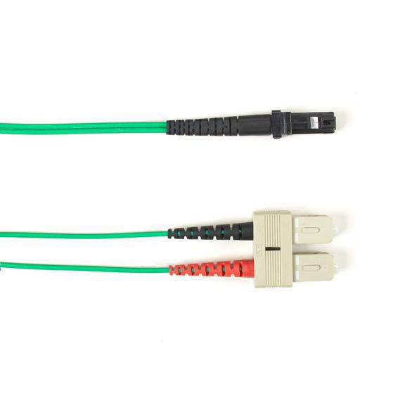 62.5 MM FO PATCH CABLE DUPLX, - FOLZH62-003M-SCMT-GN
