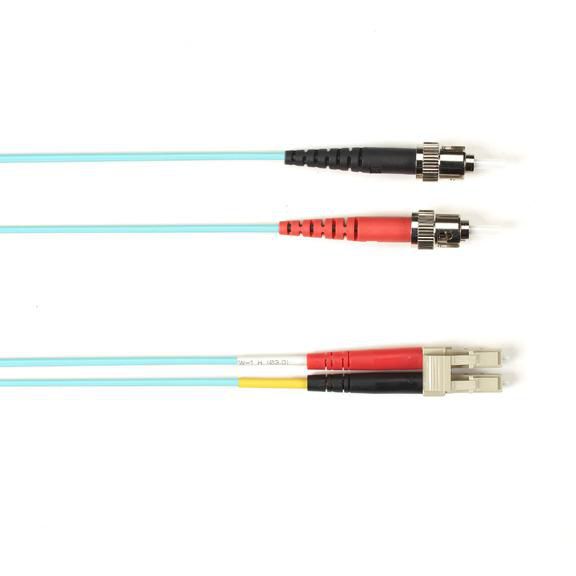 OM4 MM FO PATCH CABLE DUPLX, - FOLZHM4-030M-STLC-AQ