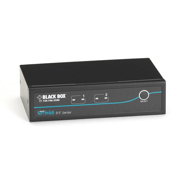 Black-Box KV9612A W126133038 2-PT SERVSWITCH DT DVI USB 