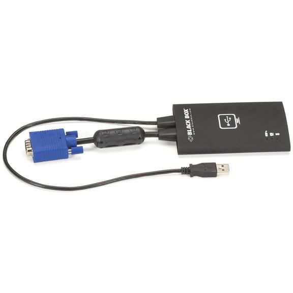 Black-Box KVT100A W126133078 USB LAPTOP CONSOLE CRASH CART 