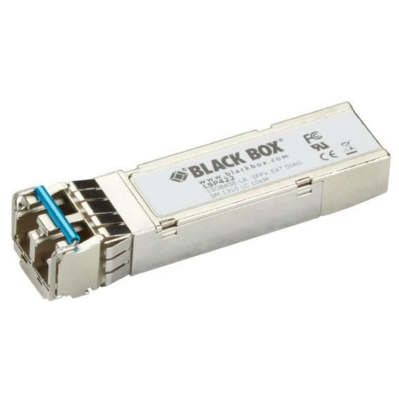 Black-Box LSP422 W126134438 SFP+ 10GBASE-LR EXT DIAG SM 