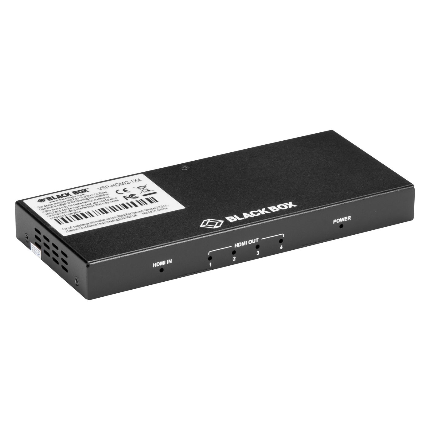 Black-Box VSP-HDMI2-1X4 W126135641 4-PORT SPLITTER 4K 60 HZ 
