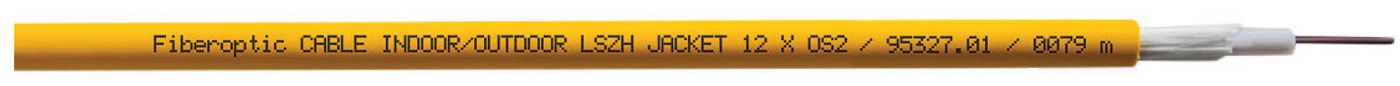 Fibre cable 24 x 9/125 OS2 