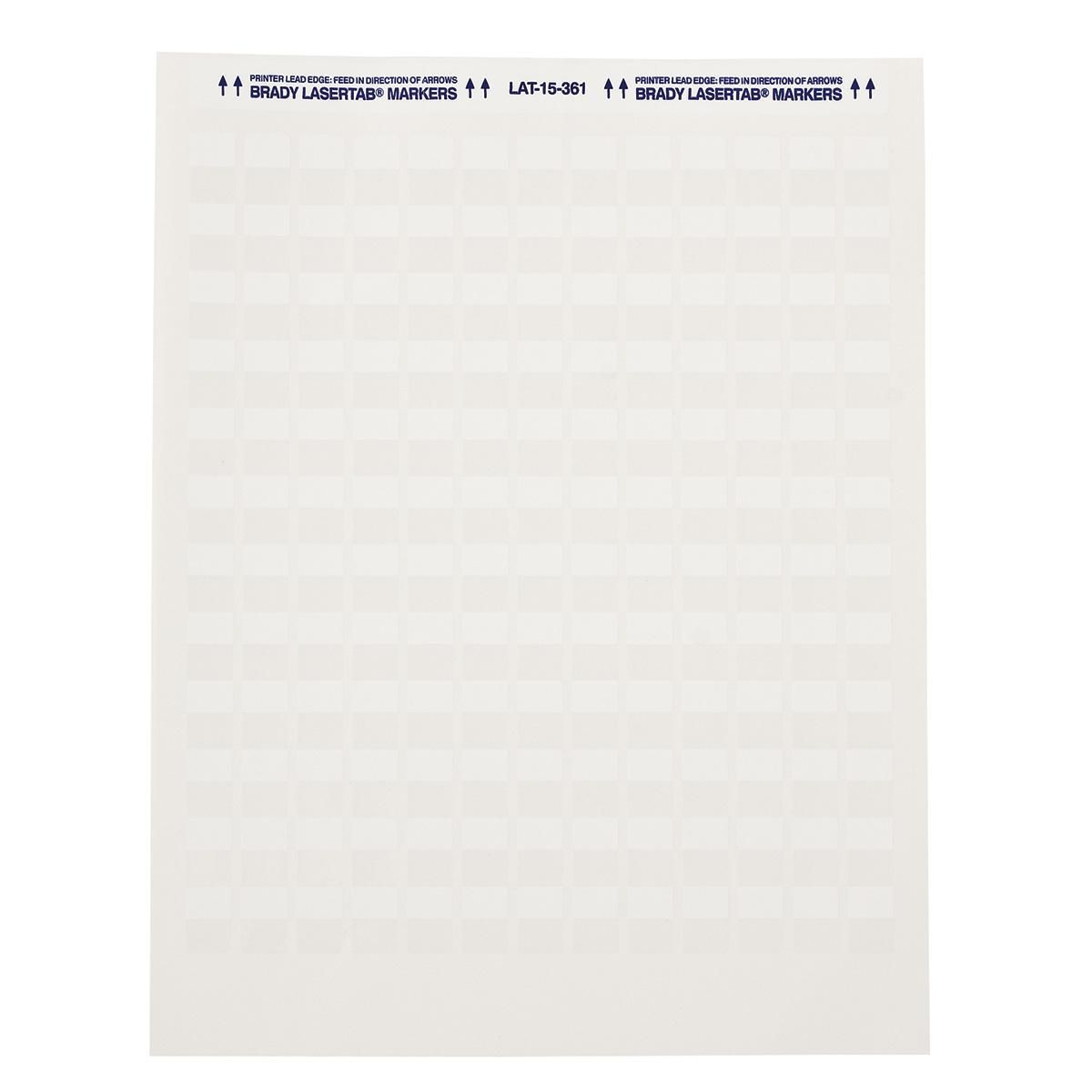 LaserTab Laser Printable