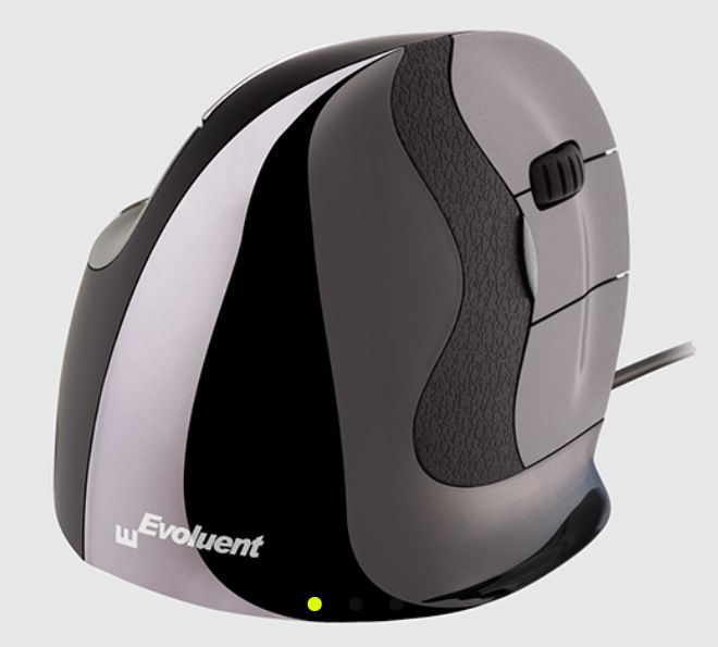 EVOLUENT Maus VerticalMouse D Rechts large wired anthrazit retail