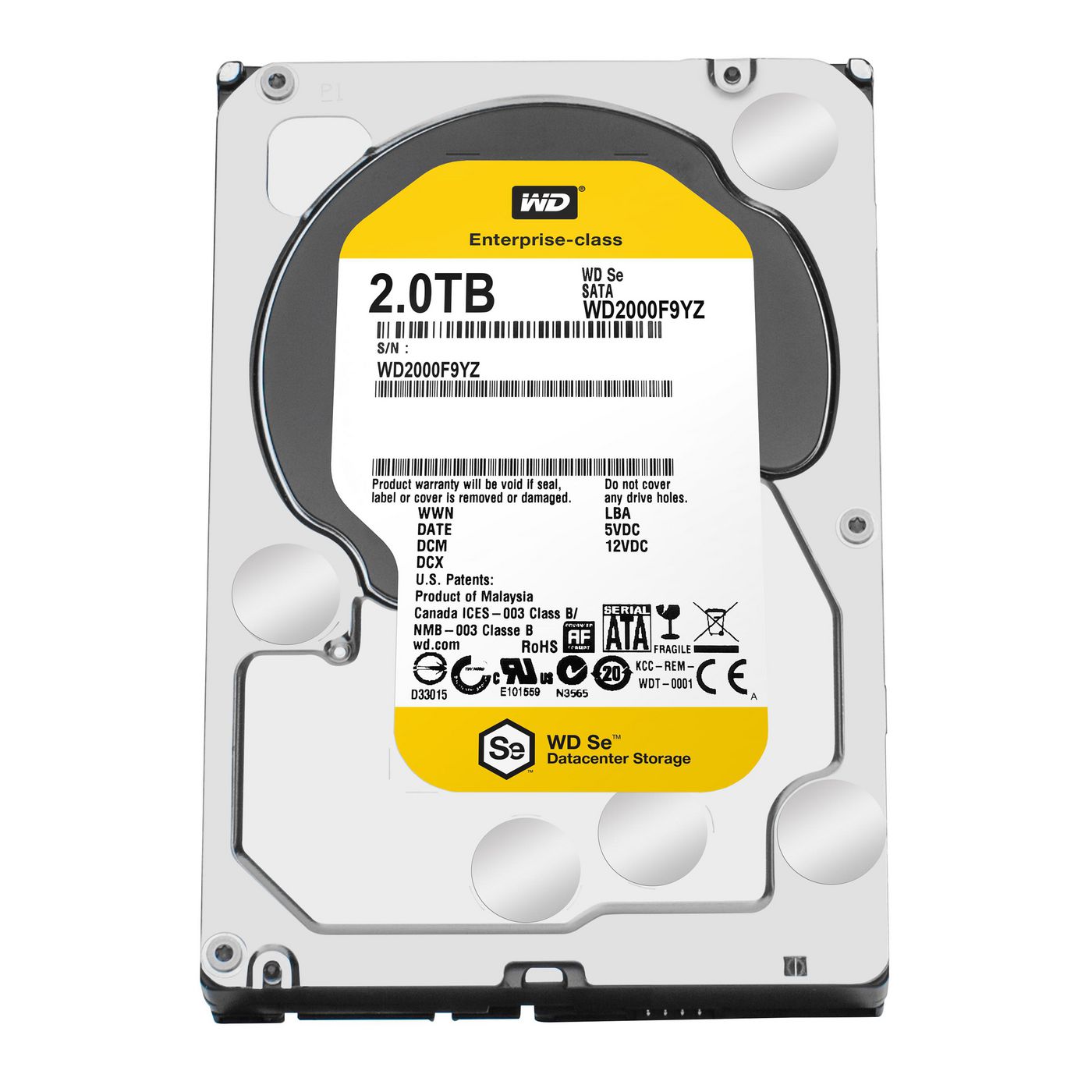Western Digital 2TB Se 3.5" 2000 GB Serial