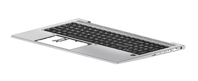 HP Top Cover W/Keyboard CP+PS BL