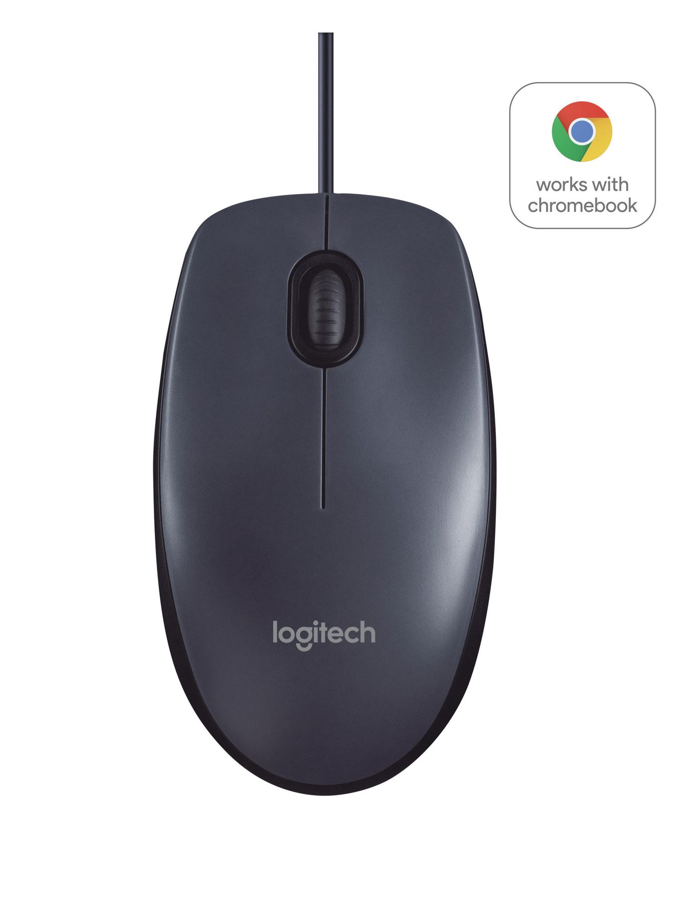 Logitech 910-003357 B100, Corded optical mouse 