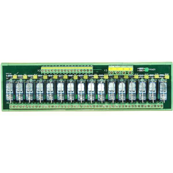 16A, 1 FORM C RELAY 24VDC x 16